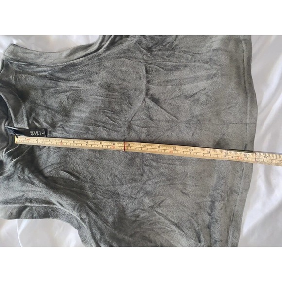 Skims‎ Velour Gunmetal Gray Crew Neck Tank Size Extra Large XL - Picture 5 of 8